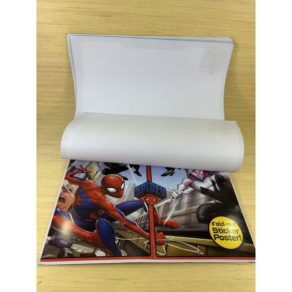 Marvel Spider-Man Giant Sticker Activity Pad By Bendon 1000+ Stickers - Picture 8 of 8